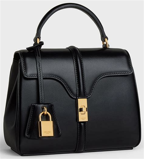 celine small big bag black|Celine small 16 bag.